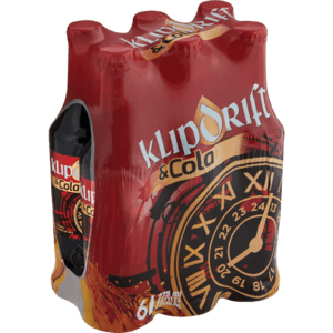 Klipdrift Brandy & Cola Cooler Bottles 6 x 275ml - myhoodmarket