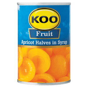 Koo Apricot Halves In Syrup Can 410g - myhoodmarket