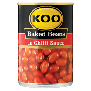 Koo Baked Beans In Chilli Sauce Can 420g - myhoodmarket