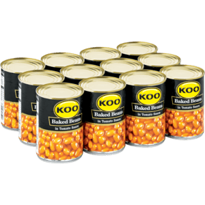 Koo Baked Beans In Tomato Sauce 12 x 410g - myhoodmarket
