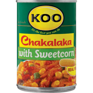 Koo Chakalaka With Sweetcorn 410g - myhoodmarket