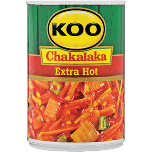 Koo Extra Hot Chakalaka 410g - myhoodmarket