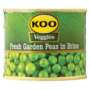 Koo Fresh Garden Peas In Brine 215g - myhoodmarket