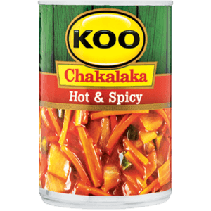 Koo Hot & Spicy Chakalaka 410g - myhoodmarket