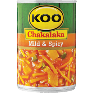 Koo Mild & Spicy Chakalaka 410g - myhoodmarket