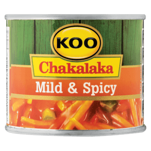 Koo Mild & Spicy Chakalaka Can 215g - myhoodmarket