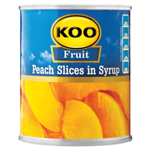 Koo Peach Slices In Syrup 225g - myhoodmarket