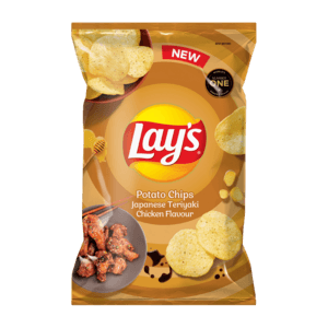 Lay's Japanese Teriyaki Chicken Flavoured Potato Chips 125g - myhoodmarket