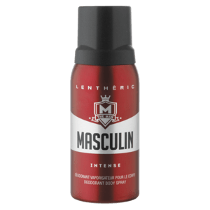Lenthéric Masculin Intense Mens Body Spray Deodorant 150ml - myhoodmarket