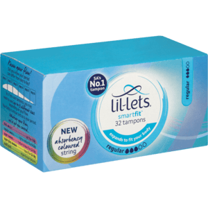 Lil-Lets Regular Tampons 32 Pack - myhoodmarket