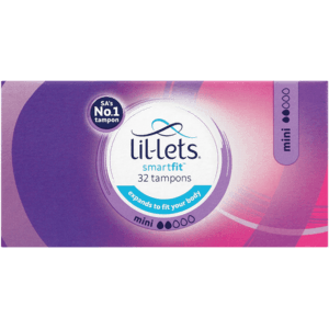 Lil-Lets Smart Fit Mini Tampons 32 Pack - myhoodmarket