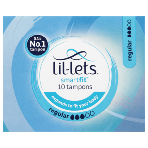 Lil-Lets Smart Fit Regular Tampons 10 Pack - myhoodmarket