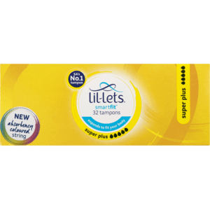 Lil-Lets Tampons Super Plus 32 Pack - myhoodmarket