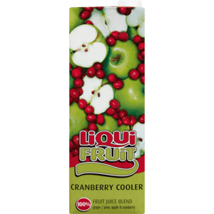 Liqui-Fruit 100% Cranberry Cooler Fruit Juice Blend Carton 1.5L - myhoodmarket