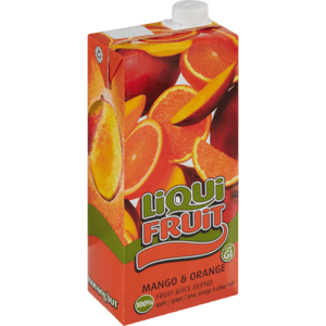 Liqui-Fruit 100% Mango & Orange Fruit Juice Blend 2L - myhoodmarket