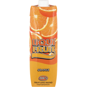 Liqui-Fruit 100% Orange Blended Fruit Juice 1L - myhoodmarket