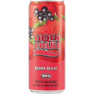 Liqui-Fruit Berry Blaze Fruit Juice Can 330ml - myhoodmarket