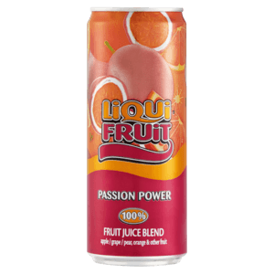 Liqui-Fruit Passion Power Fruit Juice Blend Can 330ml - myhoodmarket