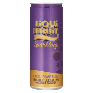 Liqui-Fruit Sparkling Blackcurrant Juice Can 250ml - myhoodmarket