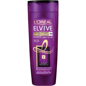L'Oreal Elvive Keratin Straight Shampoo 400ml - myhoodmarket