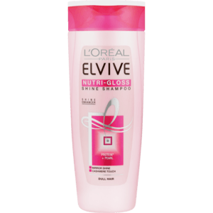 L'Oreal Elvive Nutri-Gloss Shine Shampoo 400ml - myhoodmarket
