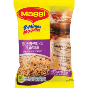 Maggi Boerewors Flavoured 2 Minute Noodles 73g - myhoodmarket