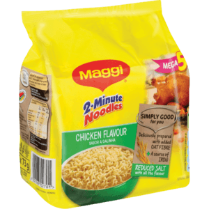 Maggi Chicken Flavoured 2 Minute Noodles 5 x 73g - myhoodmarket