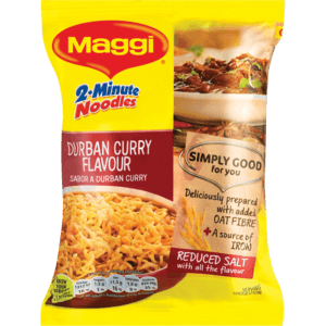 Maggi Durban Curry Flavoured 2 Minute Noodles 73g - myhoodmarket
