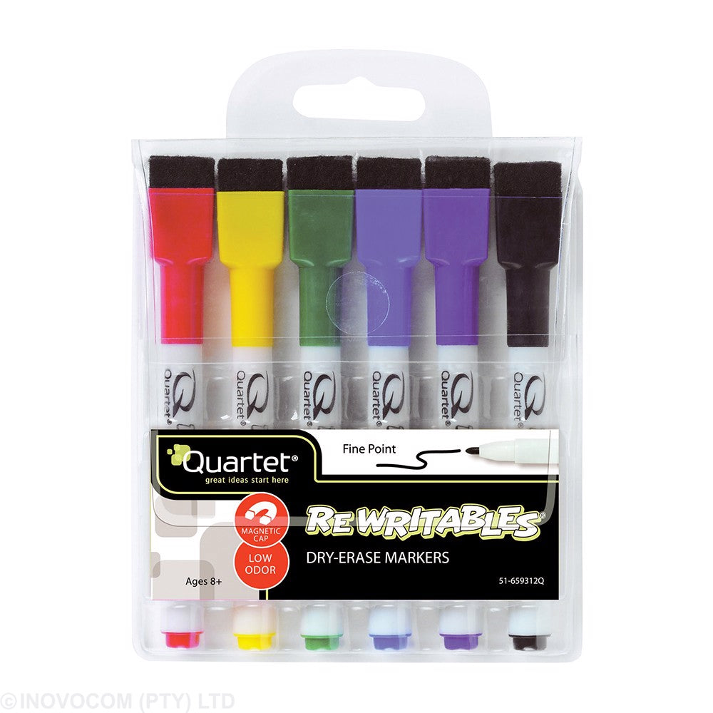 Quartet Mini Dry Erase Markers Assorted