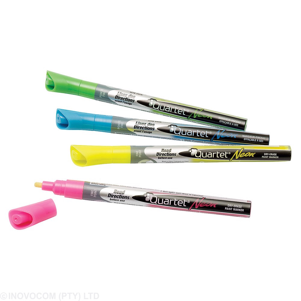 Quartet Neon Dry Erase Markers Assorted