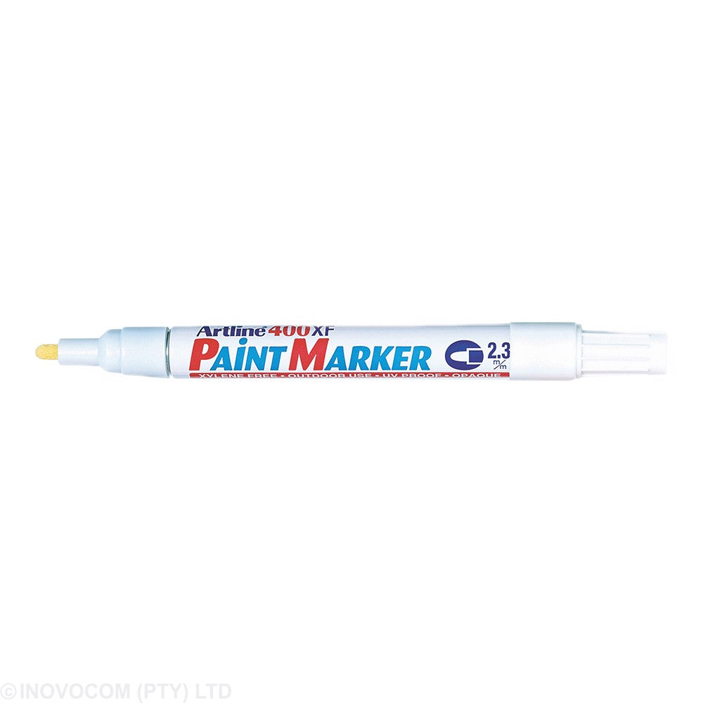 Artline EK-400 Paint Marker Bullet Point White