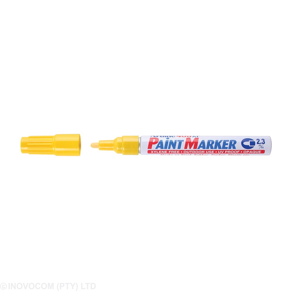 Artline EK-400 Paint Marker Bullet Point Yellow