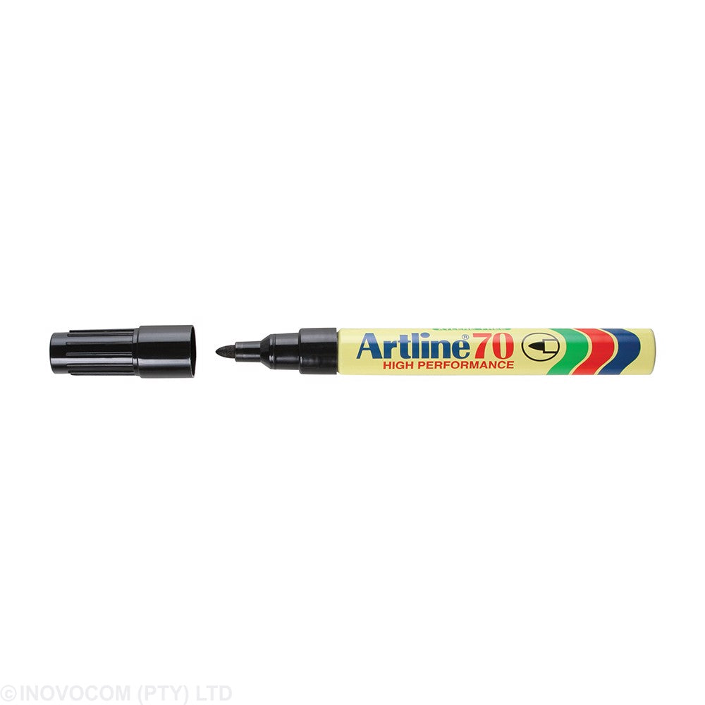 Artline EK-70 Permanent Marker Bullet Point Black