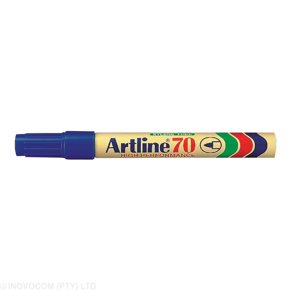 Artline EK-70 Permanent Marker Bullet Point Blue