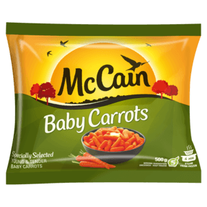 McCain Frozen Baby Carrots 500g - myhoodmarket
