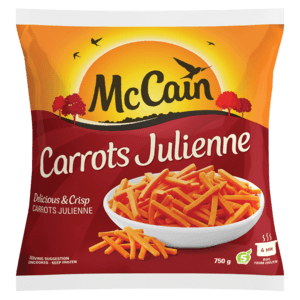 McCain Frozen Carrots Julienne 750g - myhoodmarket