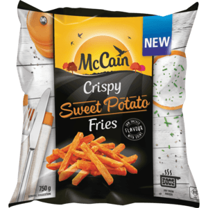 McCain Frozen Crispy Sweet Potato Fries 750g - myhoodmarket