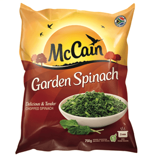 McCain Frozen Garden Spinach 750g - myhoodmarket