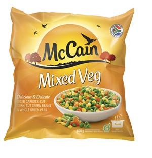 McCain Frozen Mixed Vegetables 250g - myhoodmarket