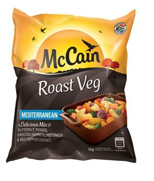 McCain Frozen Roast Mediterranean Vegetables 1kg - myhoodmarket