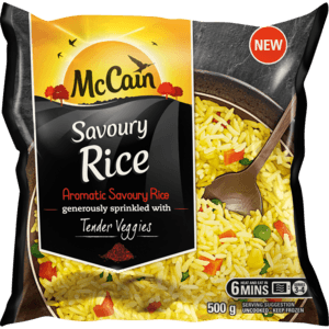 McCain Frozen Savoury Rice 500g - myhoodmarket