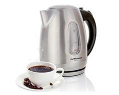 Mellerware Kettle 360 Degree Cordless Stainless Steel 1.7l 2200W "Milan" - myhoodmarket