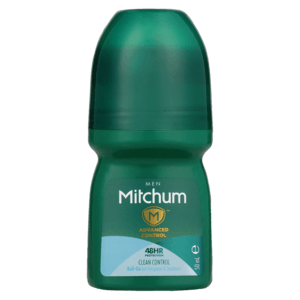 Mitchum Advanced Control Clean Control Mens Anti-Perspirant Roll-On 50ml - myhoodmarket