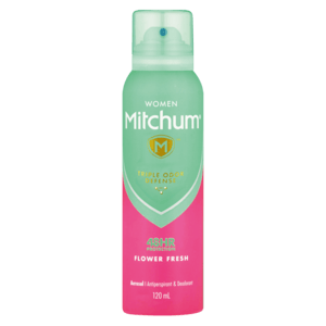 Mitchum Flower Fresh Ladies Body Spray Deodorant 120ml - myhoodmarket