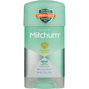 Mitchum Ladies Unscented Anti-Perspirant Gel Stick 63g - myhoodmarket