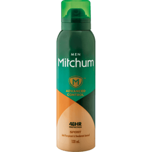 Mitchum Sport Mens Aerosol Deodorant 120m - myhoodmarket