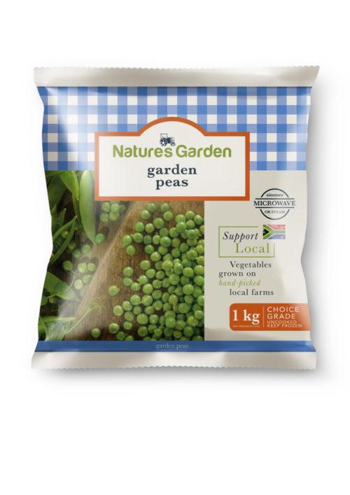 Natures Garden Frozen Garden Peas 1kg - myhoodmarket