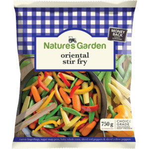 Natures Garden Frozen Oriental Stir Fry 750g - myhoodmarket