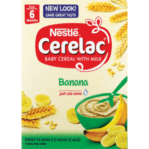 Nestlé Cerelac Banana Baby Cereal With Milk 250g - myhoodmarket