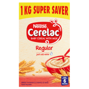 Nestlé Cerelac Regular Flavoured Baby Cereal 1kg - myhoodmarket